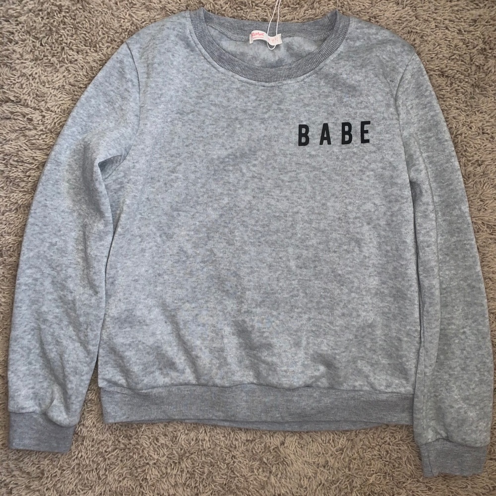 romwe crewneck sweater